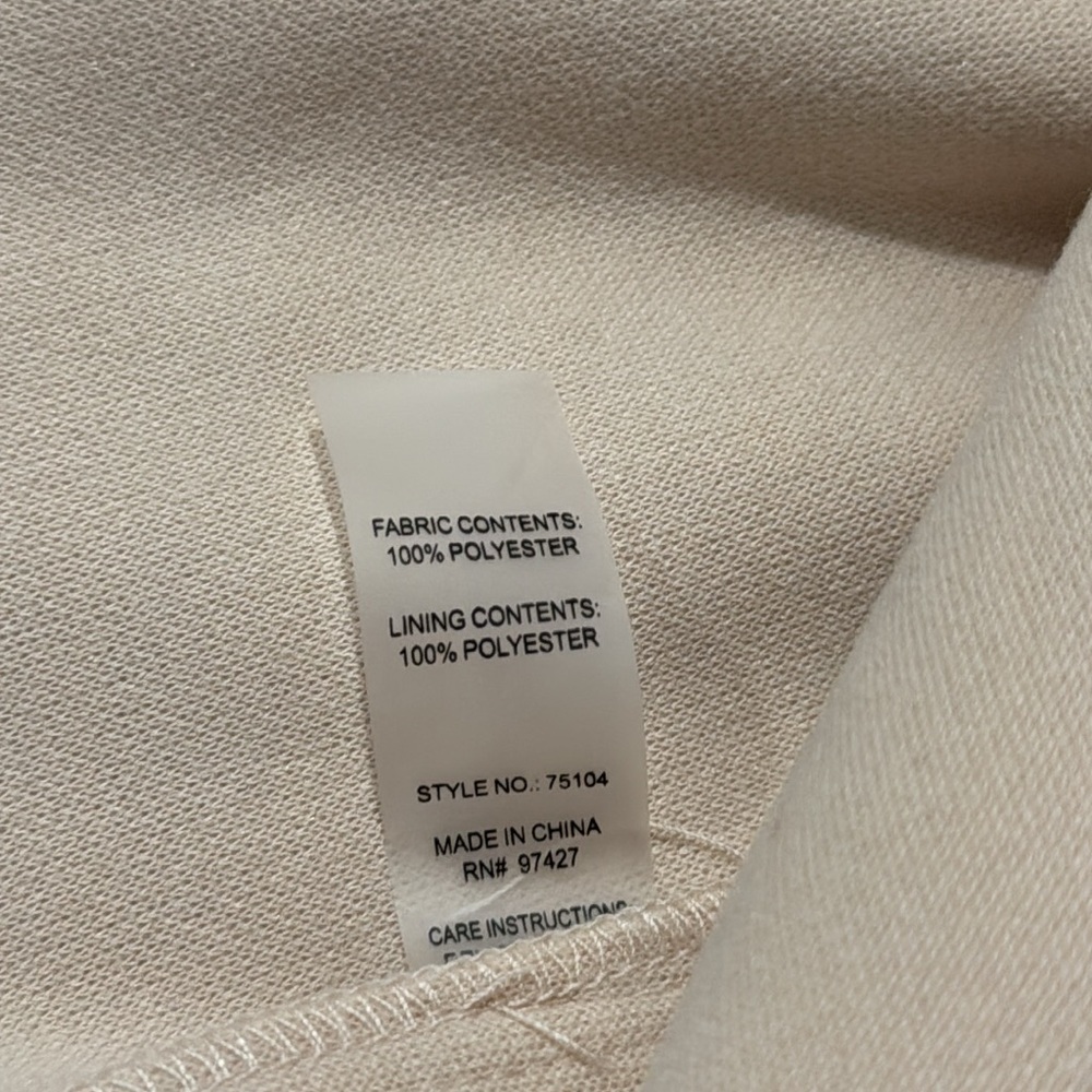 🎉HP🎉Dolce Cabo Short Flannel Trench Coat. Ladies Med. - Picture 12 of 13